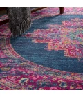 Nourison Passion Round Area Rug PSN03-Blue