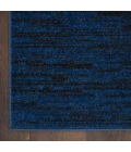 Nourison Nourison Essentials Midnight Blue Area Rug NRE01 Midnight Blue 10' x 14'