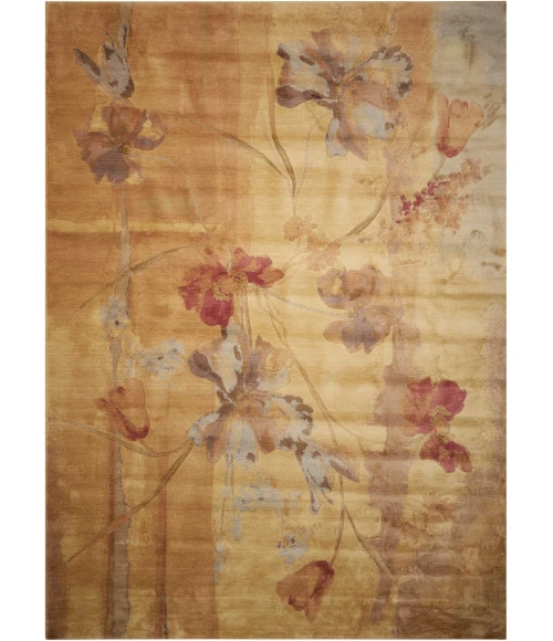 Nourison Somerset Beige ST18 9 ft. 6 in. X 13 ft. Rect. Rug