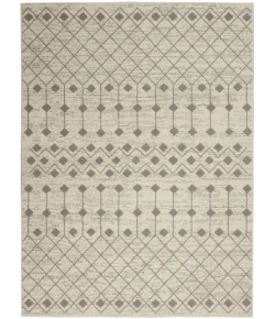 Nourison Home Grafix GRF37 Ivory Grey 5 ft. 3 in. X 7 ft. 3 in. Area Rug