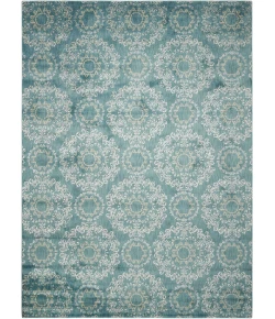 Nourison Home Tranquility Aqua TNQ03 9ft.3in. x 12ft.9in. Rect. Rug