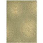 Nourison Home Capri Light Green CAP2 3ft.6in. x 5ft.6in. Rect. Rug