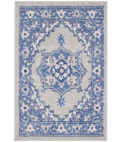 Nourison Home Whimsicle WHS03 Grey Blue 2 ft. X 3 ft. Area Rug