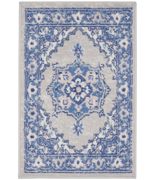 Nourison Whimsicle Area Rug WHS03-Grey Blue