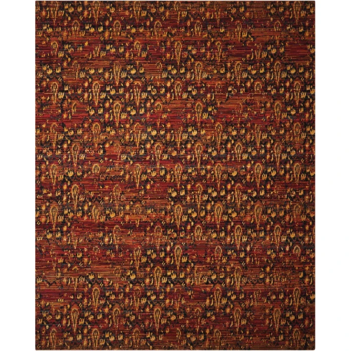 Nourison Rhapsody Area Rug RH014-Flame