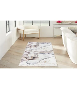 Nourison Home Decor Daydream DDR01 Ivory Multicolor 2 ft. 2 in. X 7 ft. 6 in. Area Rug