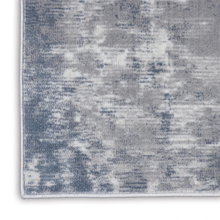 Nourison Rustic Textures Grey RUS05 6 ft. X 9 ft. Rect. Rug
