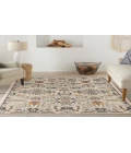 Nourison Allur Beige ALR03 4 ft. X 6 ft. Rectangle Rug