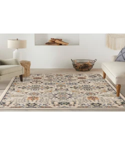Nourison Home Allur ALR03 Beige 4 ft. X 6 ft. Area Rug