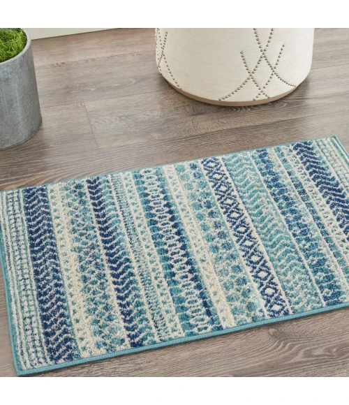 Nourison Passion Area Rug PSN26-Navy Blue