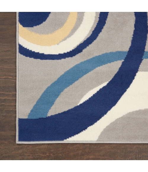 Nourison Grafix Area Rug GRF21-Grey