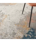 Nourison Rustic Textures Area Rug RUS13-Grey/Blue
