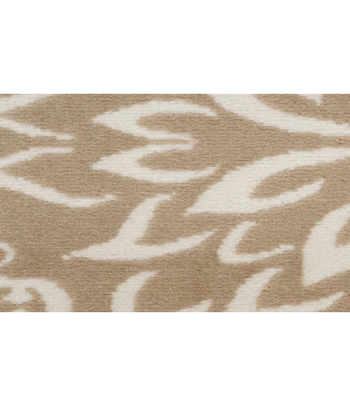 Nourison Jubilant Taupe JUB06 8 ft. Round Rug