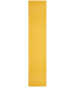 Nourison Home Nourison Essentials NRE01 Yellow 2 ft. 2 in. X 18 ft. Area Rug