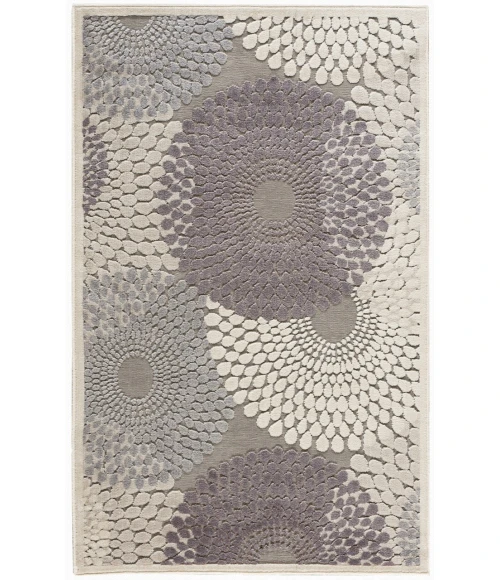 Nourison Graphic Illusions Area Rug GIL04-Grey