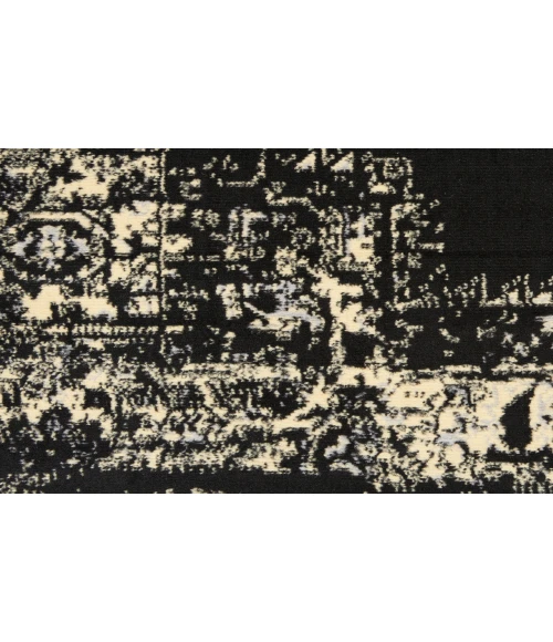 Nourison Grafix Black GRF14 9 ft. X 12 ft. Rectangle Rug