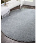 Nourison Malibu Shag Slate MSG01 4ft. x Round Rug