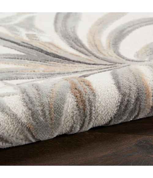 Nourison Seaside Area Rug SDS02 Ivory/Grey