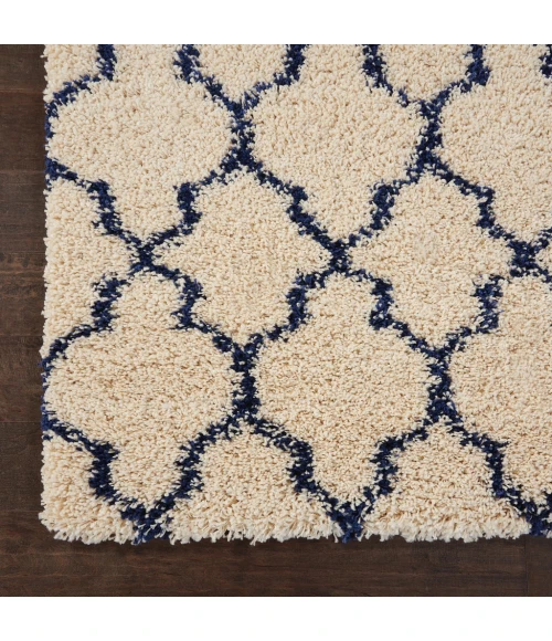 Nourison Amore Area Rug AMOR2-Ivory/Blue