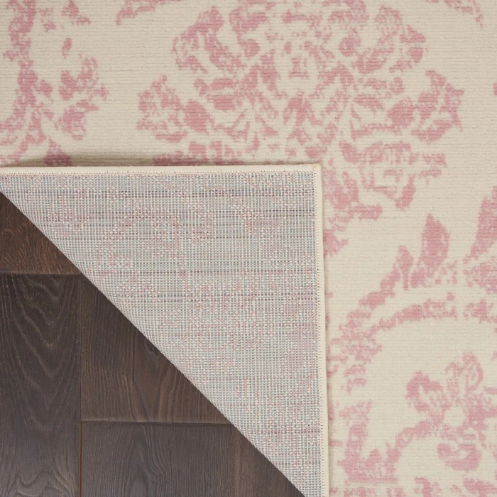 Nourison Jubilant Area Rug JUB09-Ivory/Pink