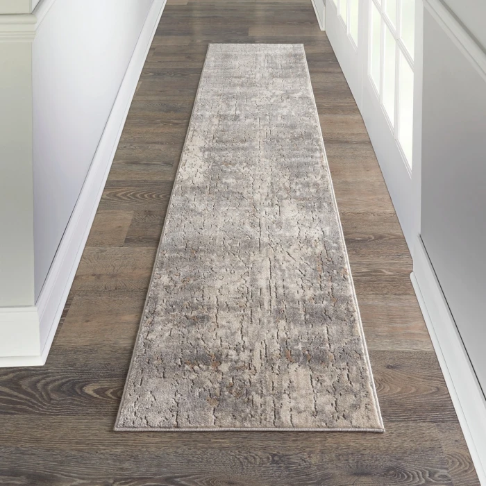 Nourison Quarry Beige Grey QUA03 10 ft. Rect. Rug