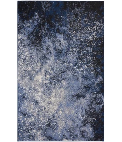 Nourison Home Passion PSN10 Light Blue Black 9 ft. X 12 ft. Area Rug