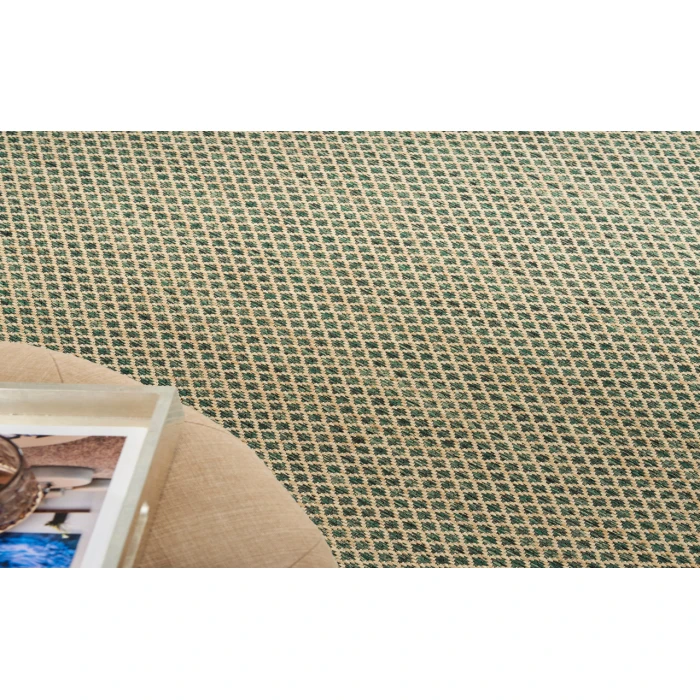 Nourison Courtyard Green COU01 6 ft. X 9 ft. Rectangle Rug