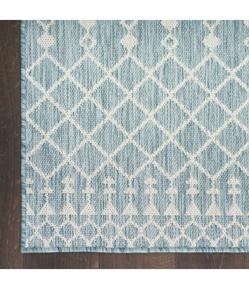 Nourison Positano Aqua POS02 12ft. x 15ft. Rect. Rug