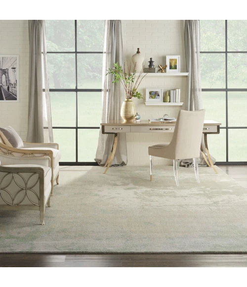 Nourison Twilight Area Rug TWI06 Ivory Green 12' x 15'