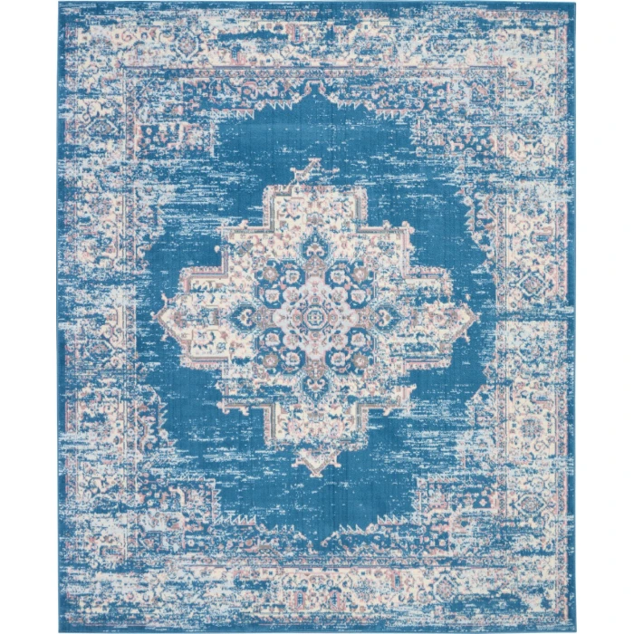 Nourison Grafix Area Rug GRF14-Blue