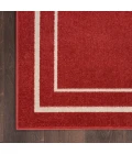Nourison Nourison Essentials Area Rug NRE02 Brick/Ivory