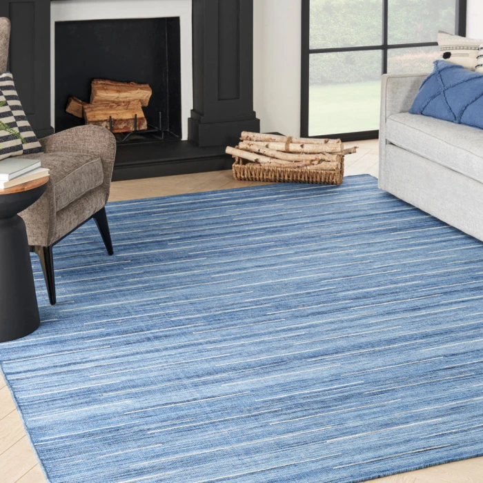 Nourison Interweave Area Rug IWV01 Denim