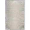 Nourison Home Elation ETN03 Ivory Grey 2 ft. X 3 ft. Area Rug