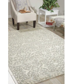 Nourison Home Luminance LUM08 Steel 3 ft. 5 in. X 5 ft. 5 in. Area Rug