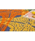 Nourison Aloha Blue Multicolor ALH28 5 ft. 3 in. X 7 ft. 5 in. Rectangle Rug