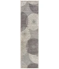 Nourison Graphic Illusions Runner Area Rug GIL04-Grey
