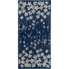 Nourison Home Tranquil TRA04 Navy 2 ft. X 4 ft. Area Rug