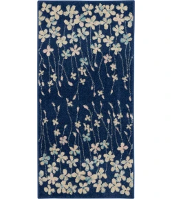 Nourison Home Tranquil TRA04 Navy 2 ft. X 4 ft. Area Rug