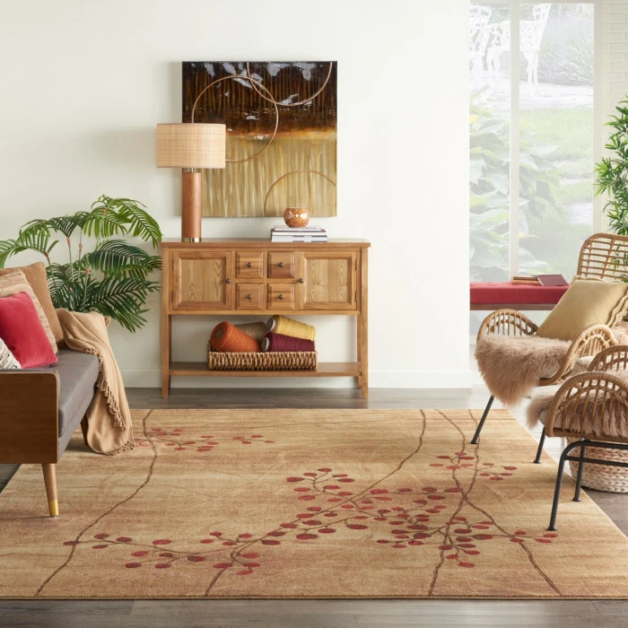 Nourison Somerset Area Rug ST74-Latte