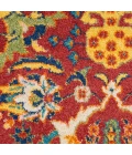 Nourison Allur Area Rug ALR03-Red Multicolor