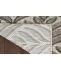 Nourison Aloha Charcoal ALH35 2 ft. X 6 ft. Rectangle Rug