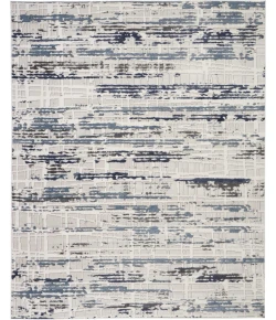 Nourison Home Urban Decor URD03 Ivory/Slate 9 ft. X 12 ft. Area Rug