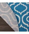 Nourison Jubilant Round Area Rug JUB19-Blue