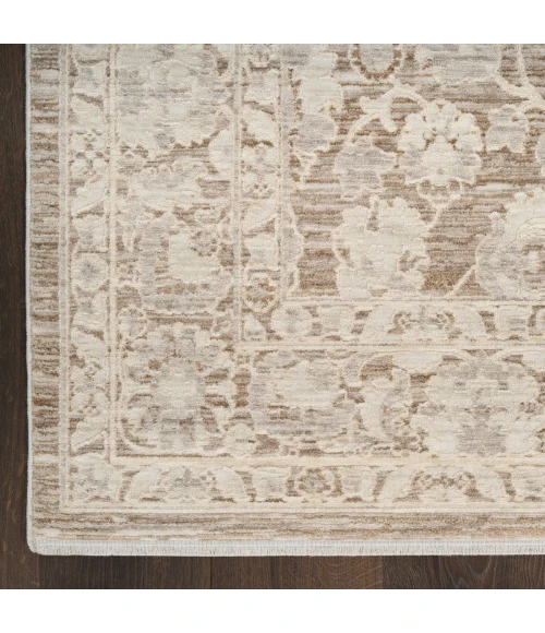 Nourison Shadows Ivory Mocha SHW03 5 ft. X 7 ft. Rect. Rug