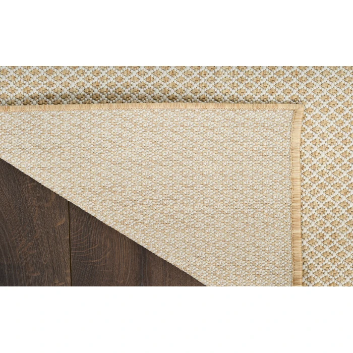 Nourison Courtyard Natural COU01 6 ft. X 9 ft. Rectangle Rug