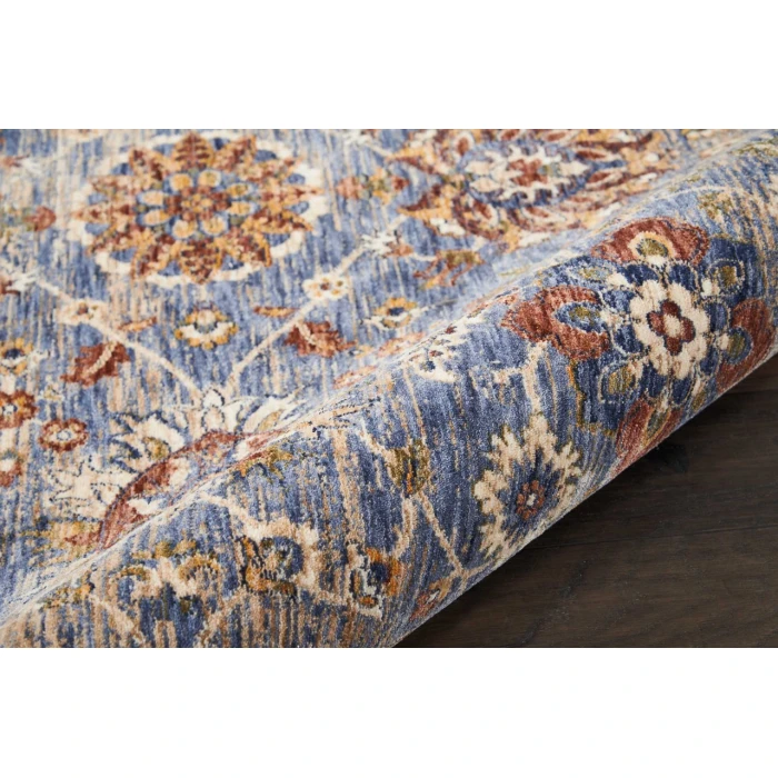 Nourison Home Lagos Blue LAG04 5ft. x Round Round Rug