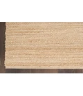 Nourison Natural Jute Bleached NJT01 2 ft. 3 in. X 12 ft. Rectangle Rug