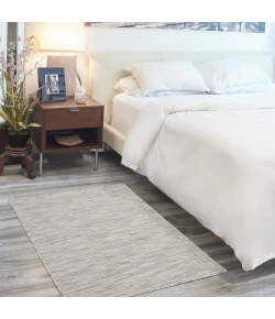 Nourison Home Positano POS01 Light Grey 3 ft. X 5 ft. Area Rug