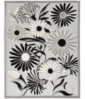Nourison Aloha Area Rug ALH33 Black White