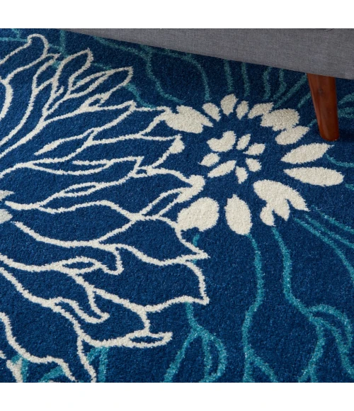 Nourison Passion Area Rug PSN17-Navy/Ivory